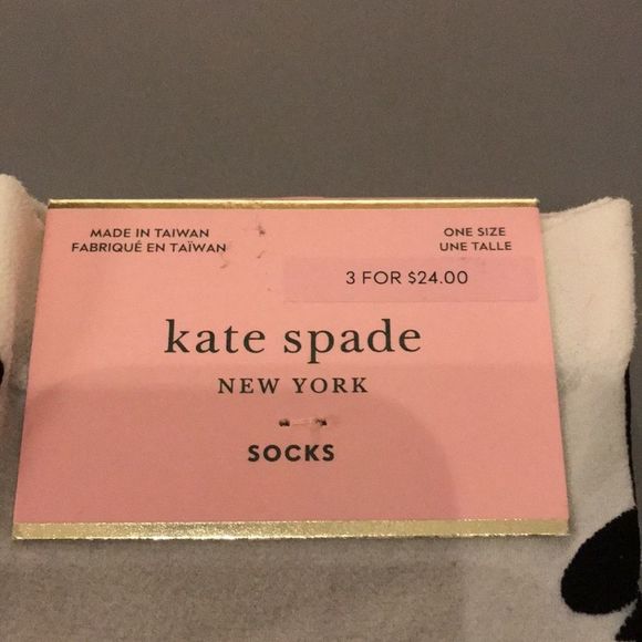 NWT Kate Spade socks - Picture 2 of 3